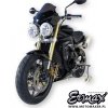 Szyba / owiewka ERMAX NOSE FAIRING 25 cm Triumph Street Triple 675 2008 - 2011